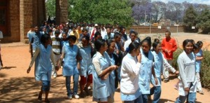 Młodzież College`u St.Michel, Antan.Madagaskar